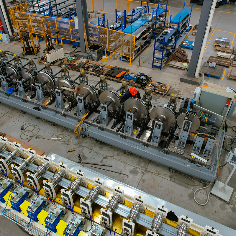 Effugere TECTUM Roll formans Machina